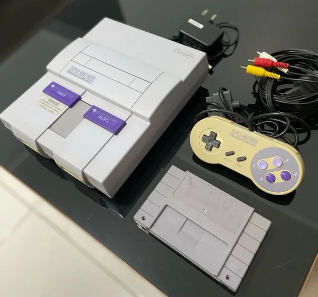 Gameteczone Jogo Nintendo Super Famicom Super Mario World  na caixa -  Gameteczone a melhor loja de Games e Assistência Técnica do Brasil em SP