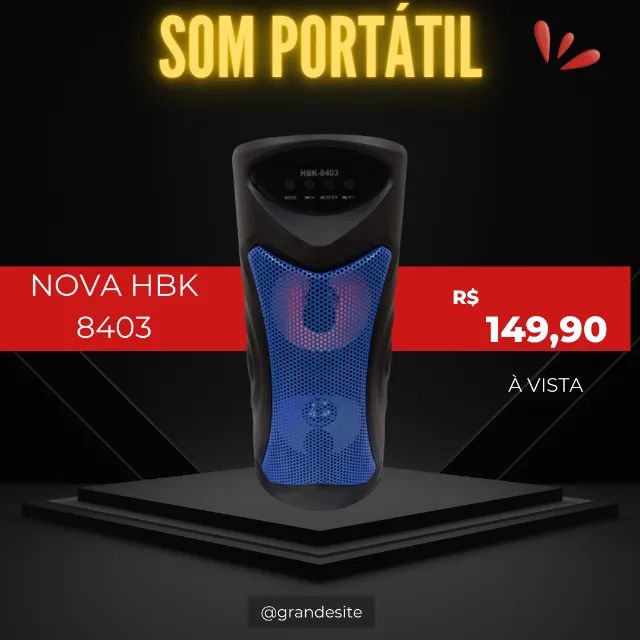 Caixas de Som novas e micro fones  - Foto 3
