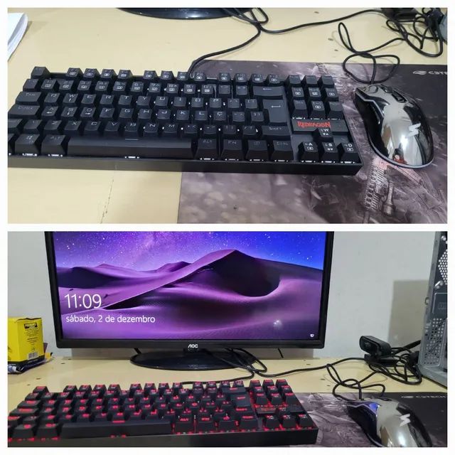Computador de mesa completo