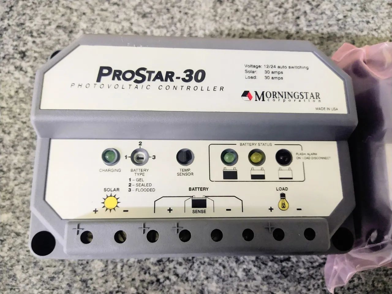 Morningstar luz solar!