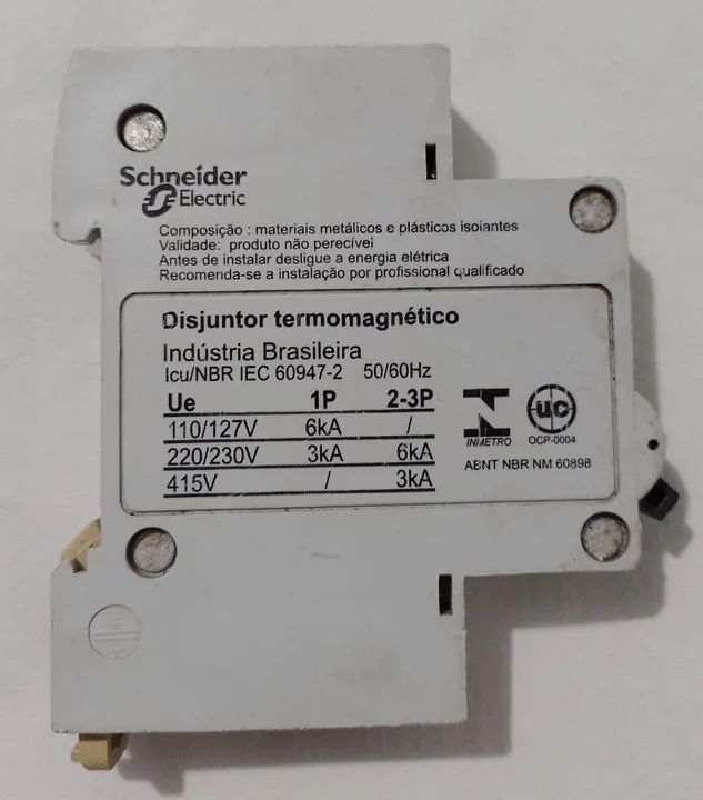 Disjuntores Monopolares - Leia a Descrição!<br> - Foto 4