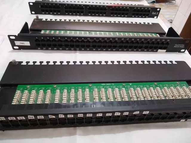 Patch Panel Telefone 50 portas