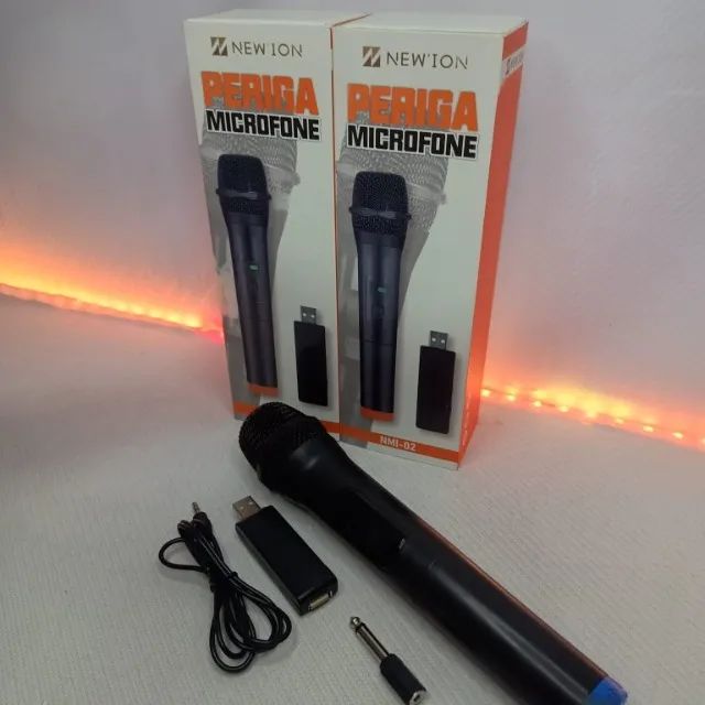 Microfone sem fio Karaokê - Entrego - Foto 2