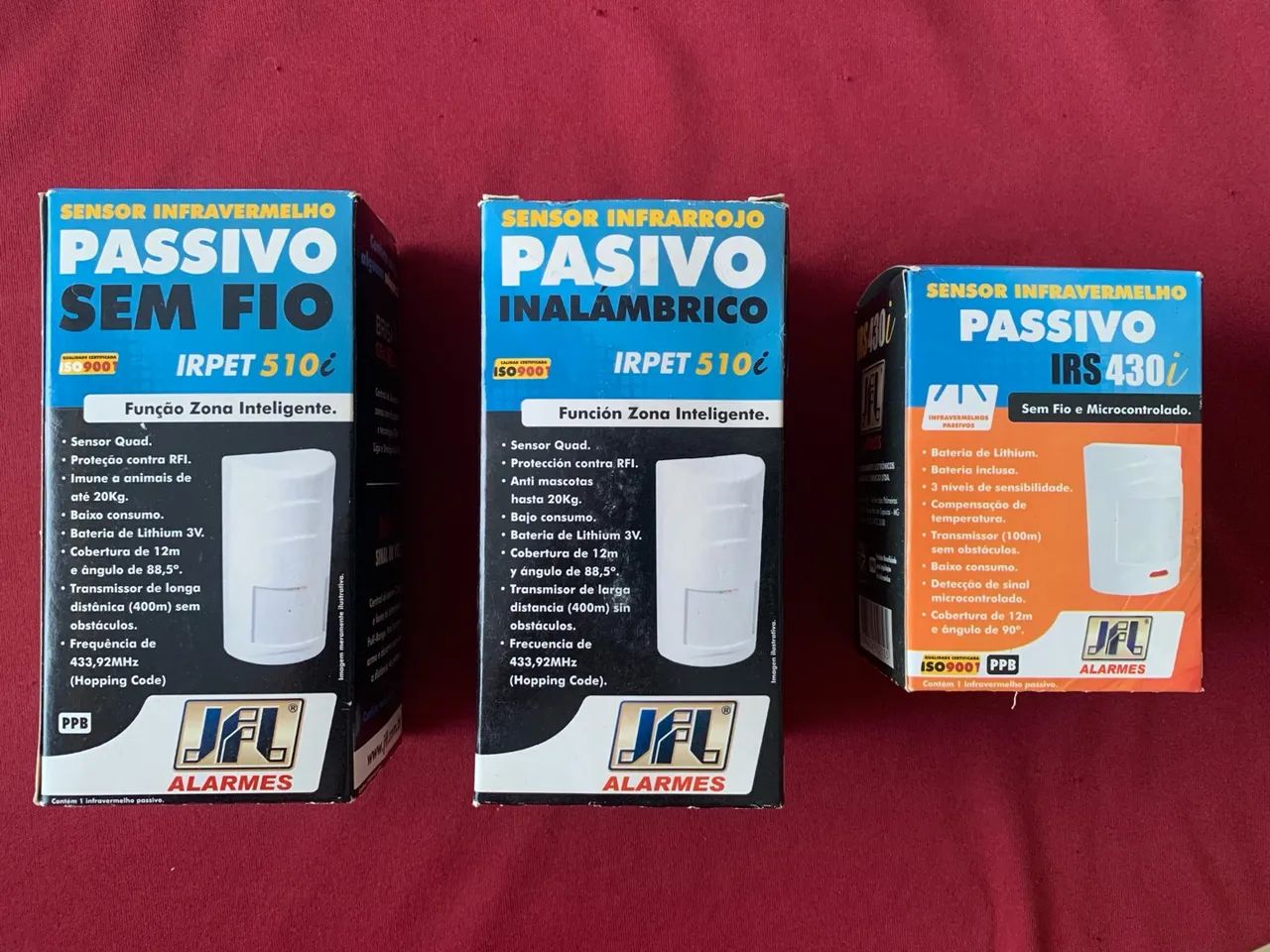 Sensores de movimento sem fio -  Pet até 20kg