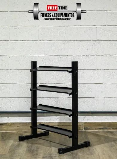 Suporte de caneleira/kettlebell 4 andares