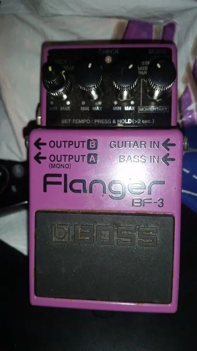  Flanger Boss BF-3- para colecionador - funcionando perfeitamente!