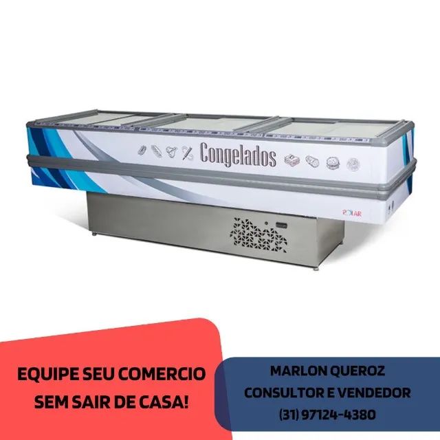Ilha de Congelados Nova Branca Polar 220v