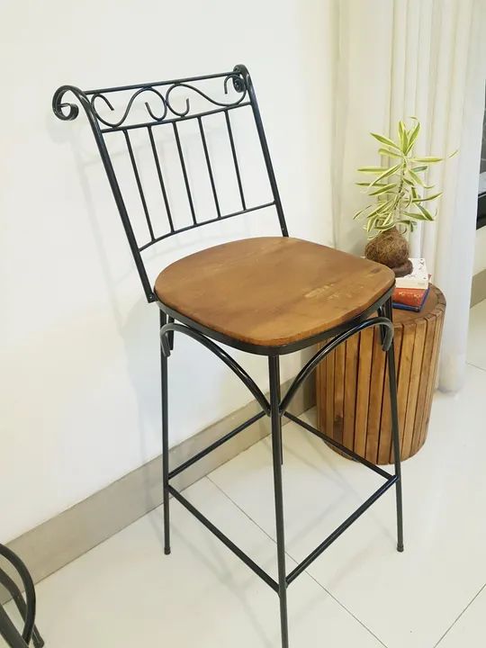 Banqueta Fixa Para Bancada 70cm - Foto 2