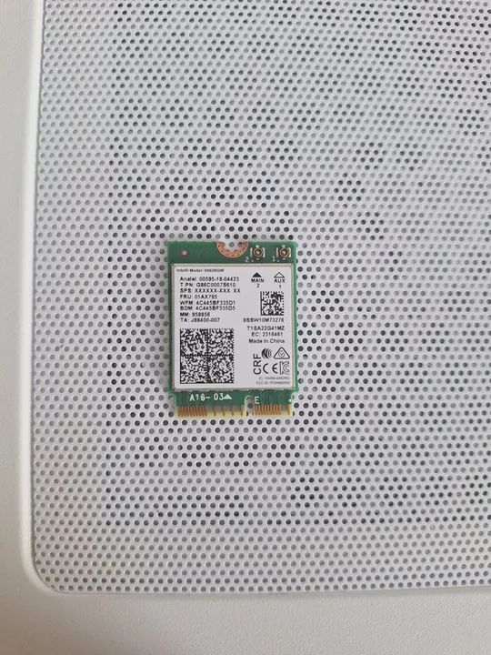 Placa de Rede Dual Band Wireless WiFi 5Ghz Notebook