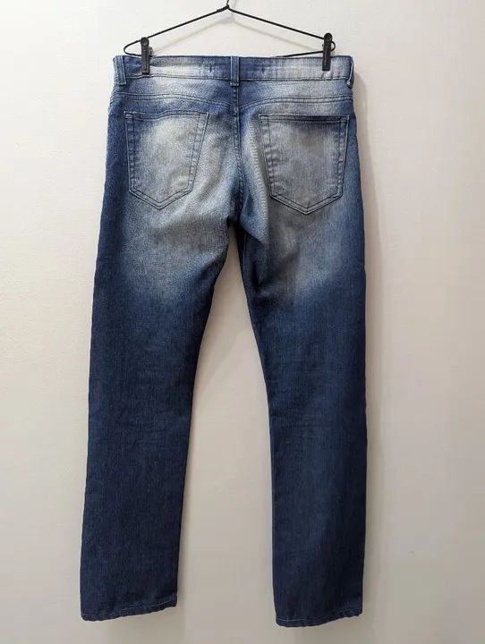 Calça Jeans Masculina Azul Claro C&A - Foto 2