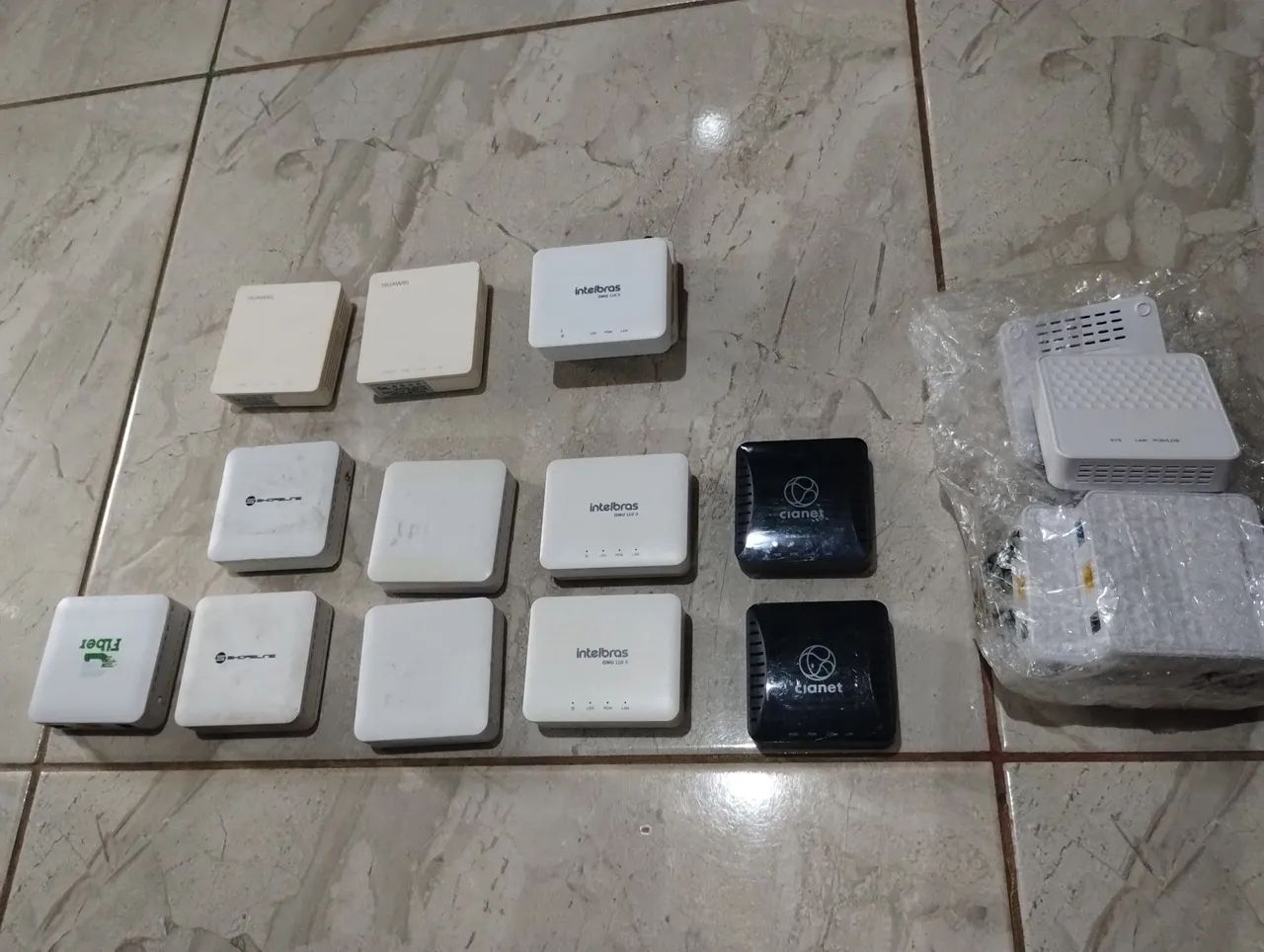 ONU Várias marcas e modelos 15 unidades Gpon , Epon e Xpon