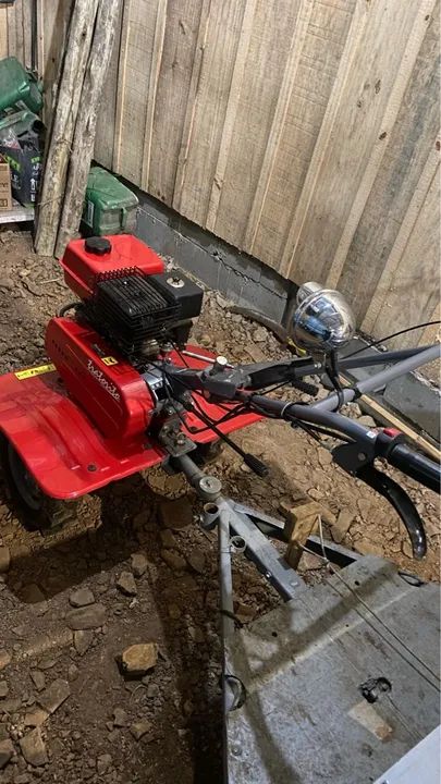 Motocultivador-tratorito branco bttg-6,5  - Foto 3