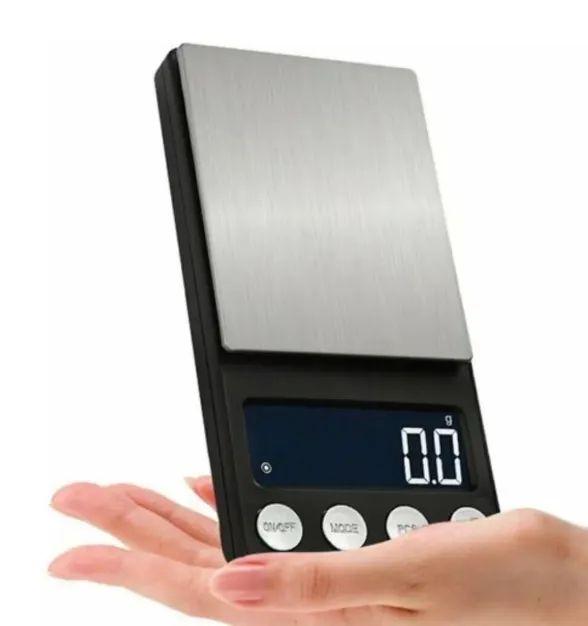 BALANÇA DE PRECISÃO DE BOLSO POCKET SCALE SEM MARCA CX-SERIES - Foto 3