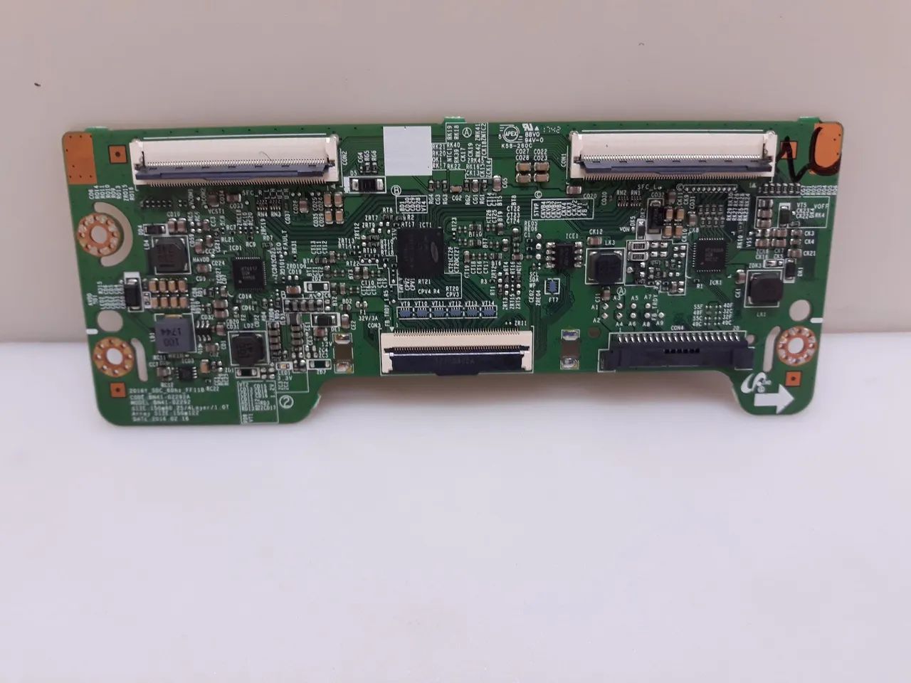 Placa tcom TV Samsung modelo. Un49j5200ag. Usada porém Boa.  - Foto 6