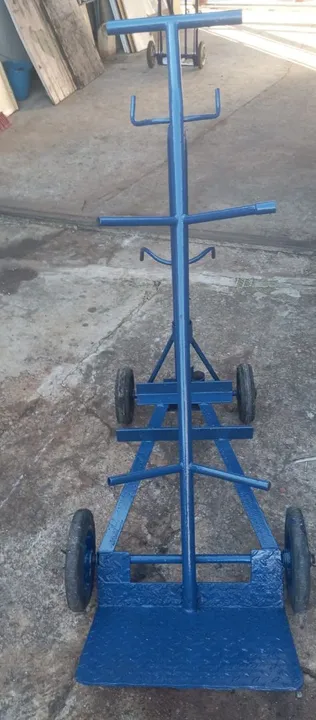 Carrinho p/ transporte de cilindro