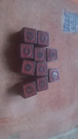 Kit D6 de Dados SteamPunk para RPG - Foto 2