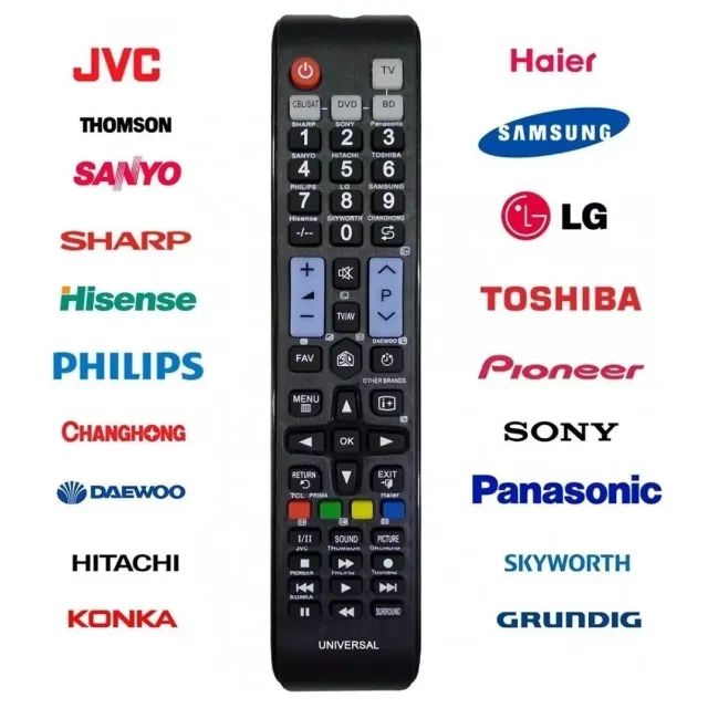 Controle Lelong Universal Para Tv-todas As Marcas De Smart