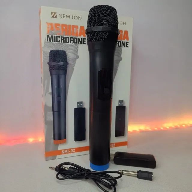 Microfone sem fio Karaokê - Entrego