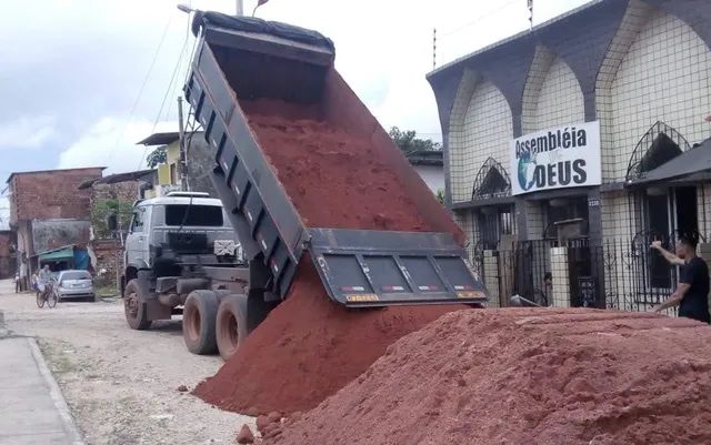 Seixo Comum, ou Relavado! Areia Fina, Média, e Grossa, Aterro Arenoso, Brita, Pedra - Foto 2