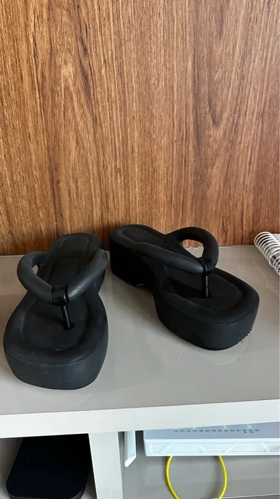 Sandalia Melissa Platform preta