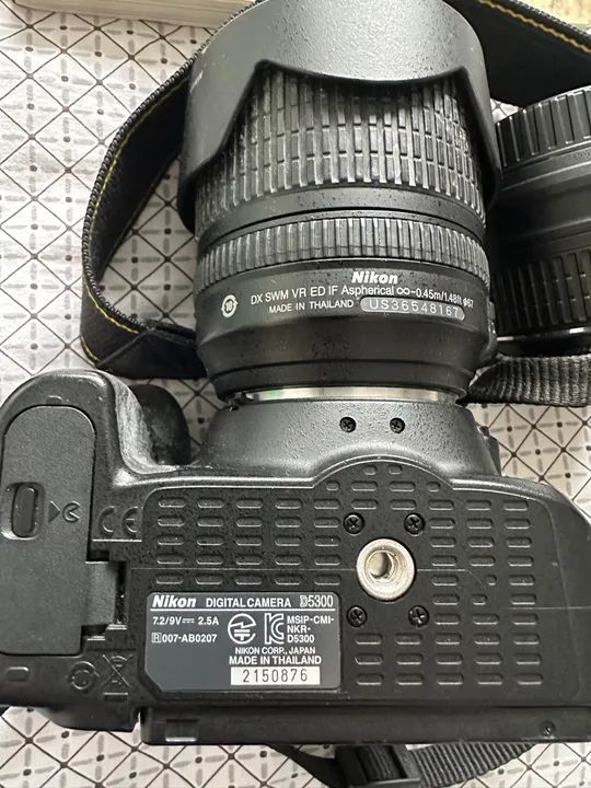 Câmera DSLR Nikon D3500 - Ótimo estado! - Foto 5