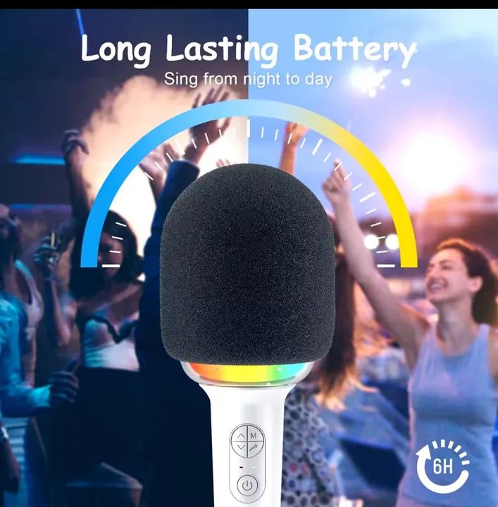 Microfone Fifine Bluetooth com Karaokê - Novo - Foto 4