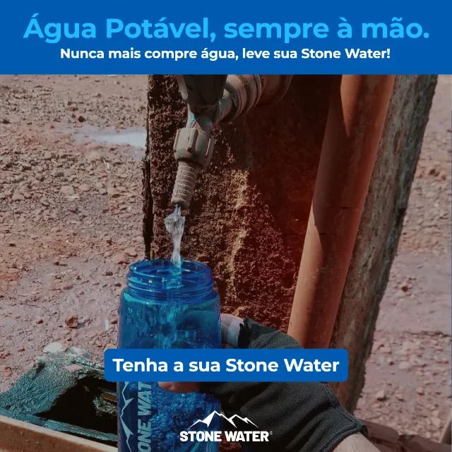 Filtro de Agua Portatil Ultrafiltração em Qualquer lugar Stone Water Curitiba Centro - Foto 3