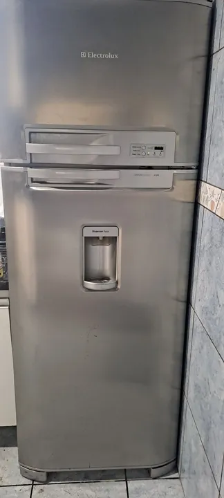 Geladeira Electrolux Duplex - Prata