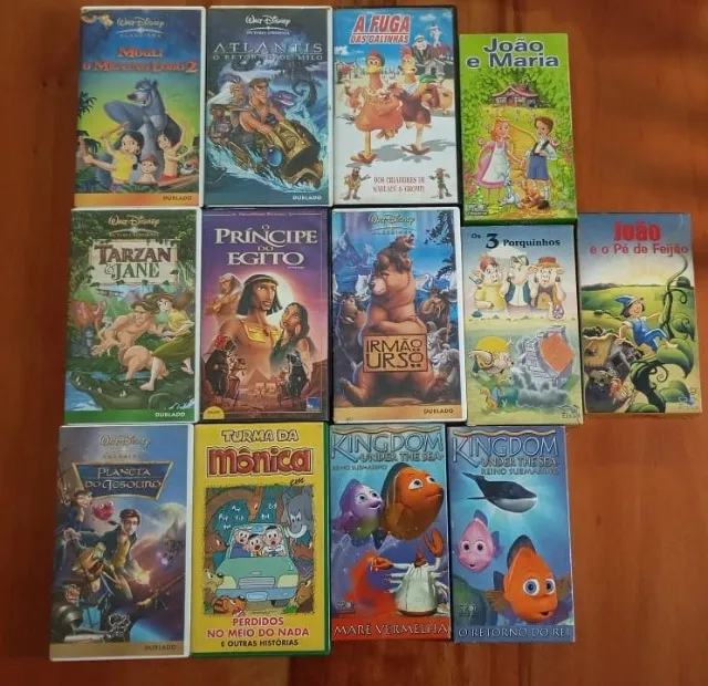 COLETÂNEA DE FITAS VHS