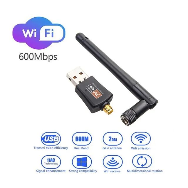 VEM Característica: Banda dupla: Ligações alternativas 11AC(5.8G) e 11N(2.4G) para program