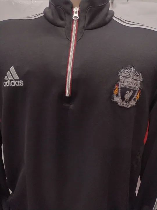 Suéter Adidas Liverpool XG Vintage 2011 Original em ótimo estado de conservação - Foto 2