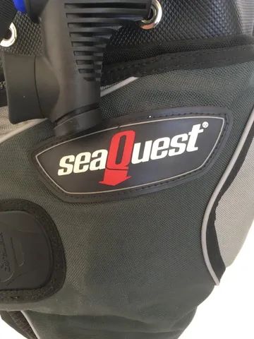 Colete de mergulho SeaQuest Latitude XLT tamanho M com lastro integrado - Foto 4