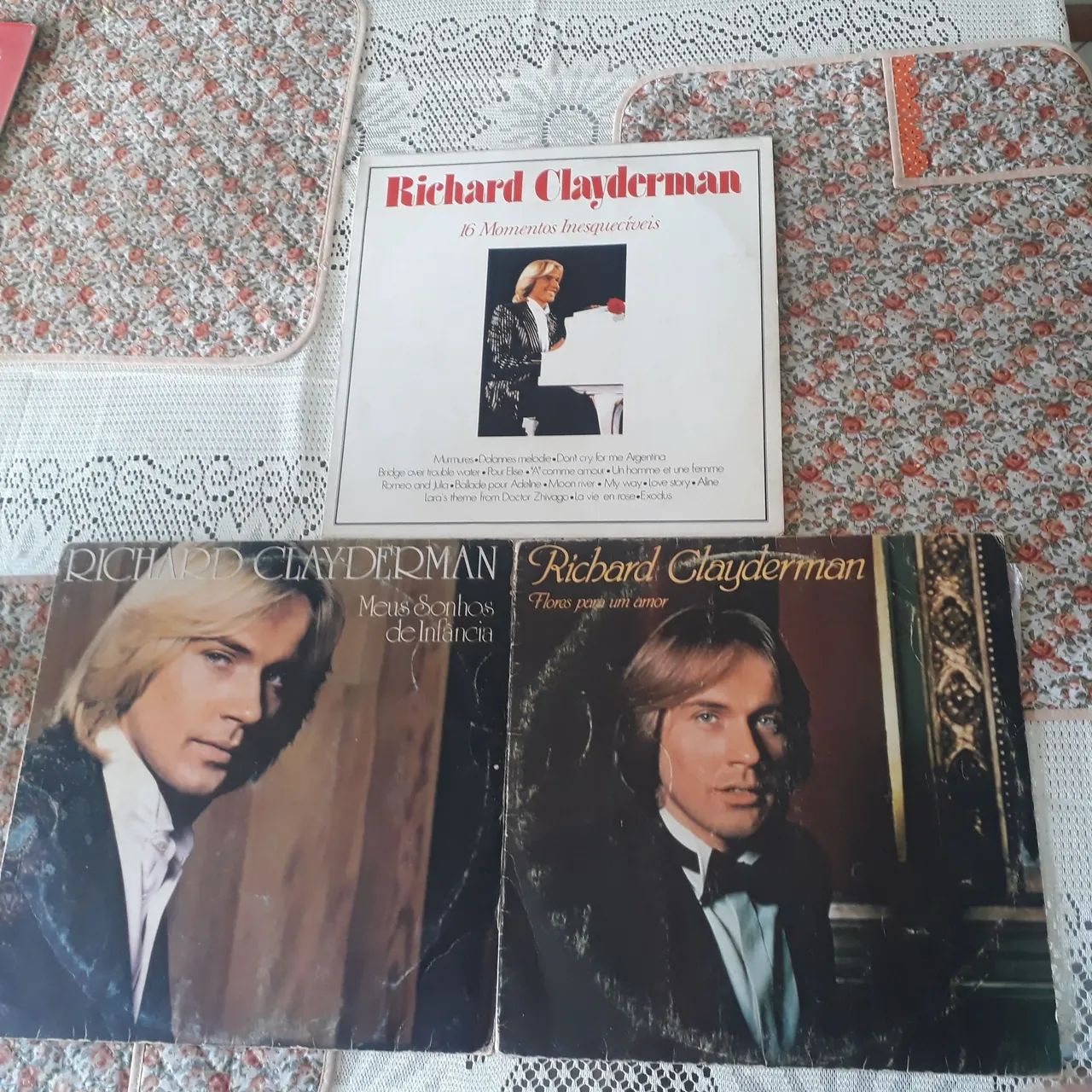 Lote LP Disco Vinil (Richard Clayderman)