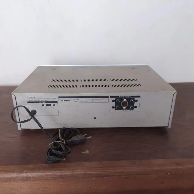 Gradiente Tape Deck CD5500 Aparelhos de Som Além Ponte, Sorocaba