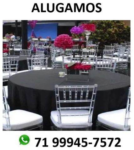 Aluguel de Mesas e Cadeiras. - Foto 3