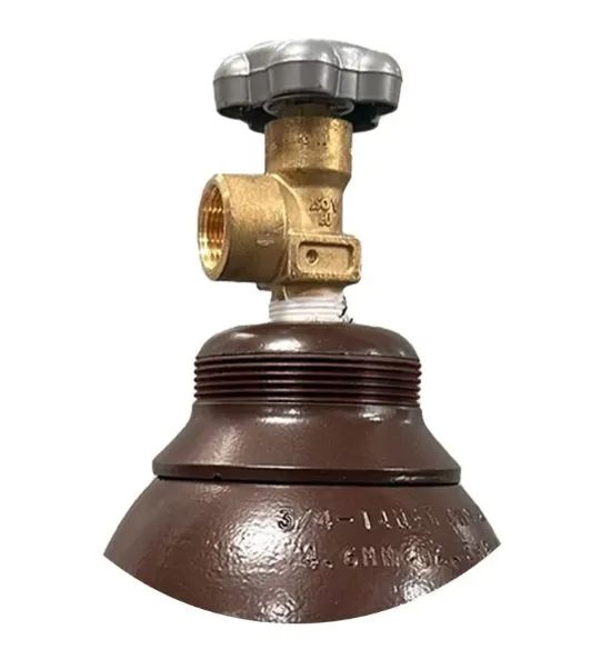 Cilindro Argônio 7 Litros / 1M³ GALZER vazio - Foto 5