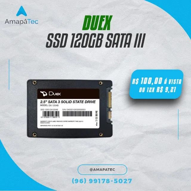 SSD Duex 120Gb Sata III
