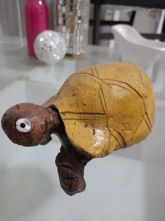 Tartaruga para decoração artesanal - Decoração - Foto 4