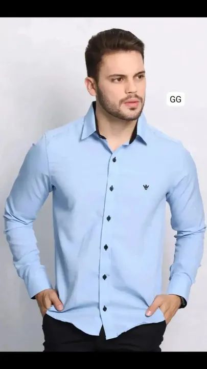 Camisa Social Manga Longa - Foto 3