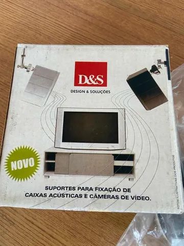 2 Suportes para caixa de som e vídeo - Foto 3