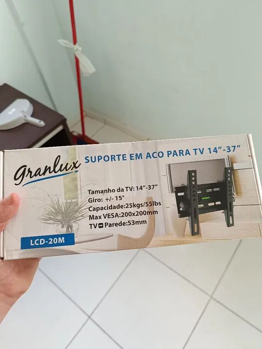 Suporte de Parede para TV 14-37 polegadas - Granlux LCD-20M
