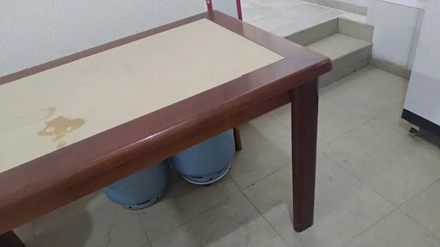 Mesa de madeira maciça retangular   - Foto 3