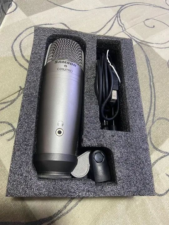 Microfone Samson C01U Pro Condensador - Foto 2