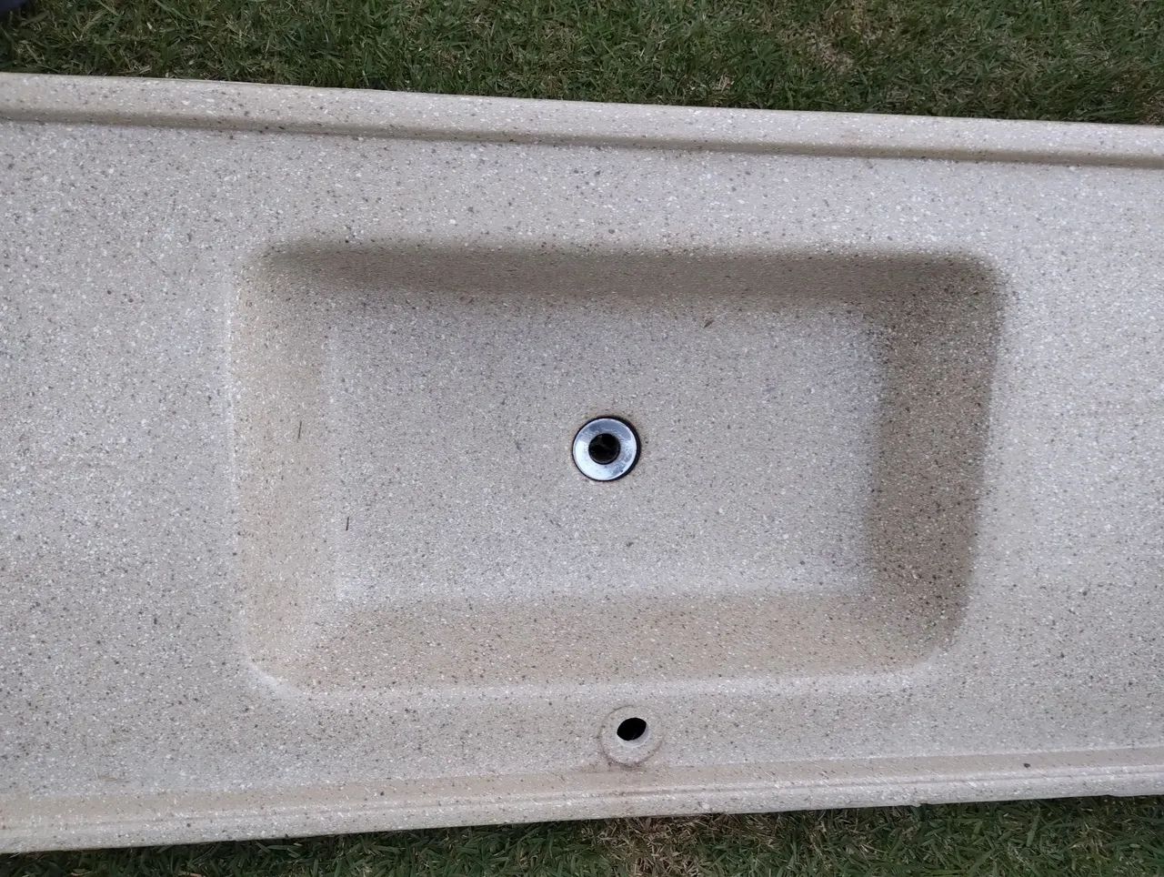 Pia de cozinha em mármore sintético  - Foto 2