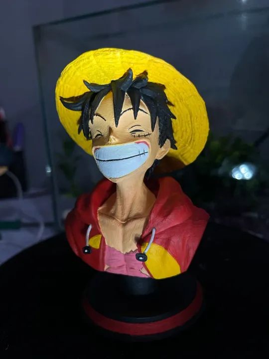 Boneco de Luffy One Piece 15cm - Foto 3