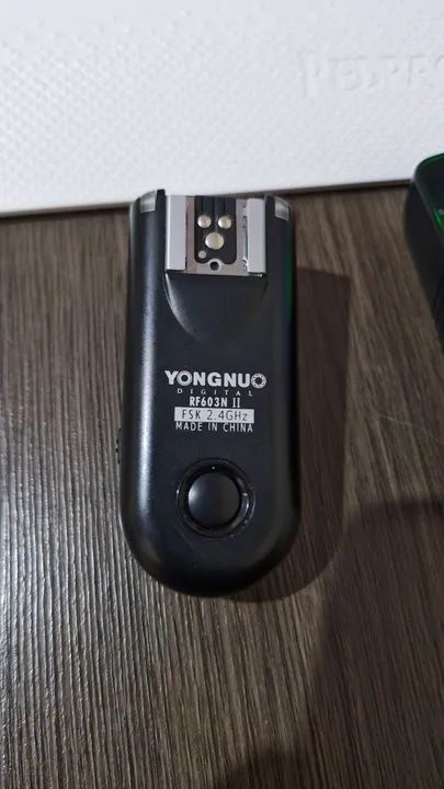 Kit de Flash Wireless Yongnuo Nikon 2 RF605N 1 RF603N - Foto 4