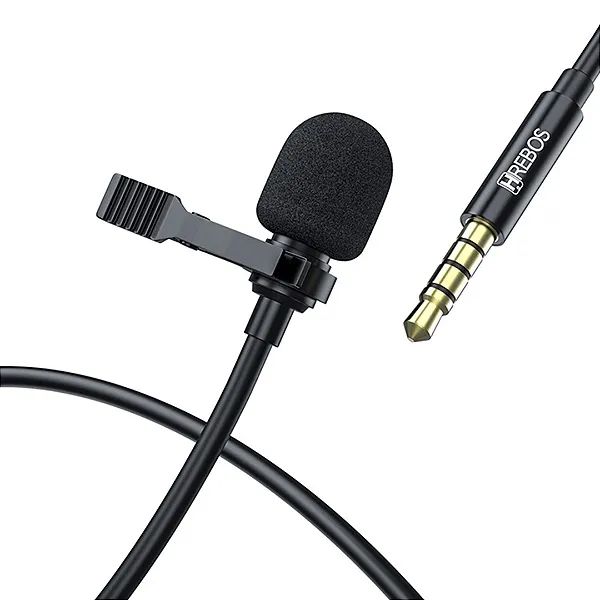 Microfone de Lapela Aux P3 Com Fio, 1.5 Metros - Hrebos em São Luís ma - Foto 2