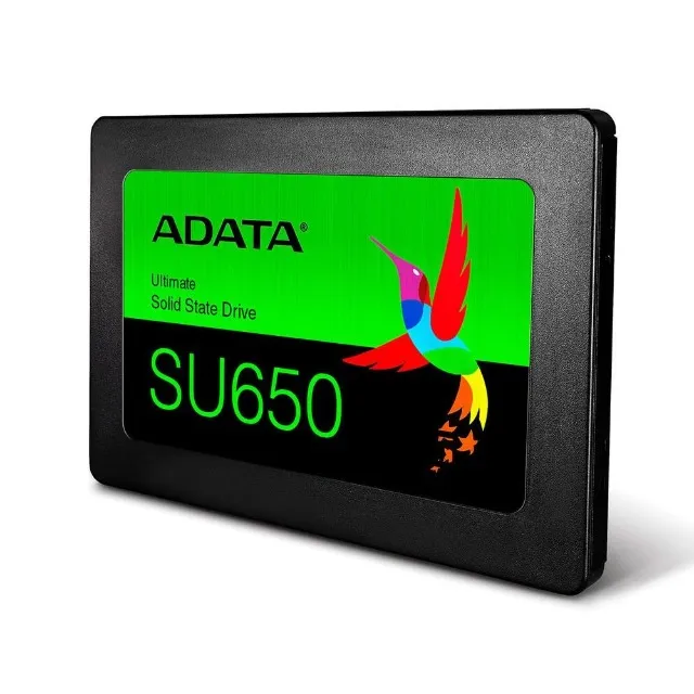 SSD Adata Su650 240GB, Leitura 520 MB/s, Gravação 450MB/s Novo Loja Coimbra