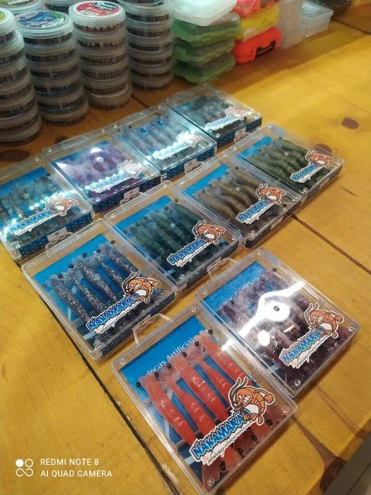 Camarão Nelson Nakamura Nakamarão 9CM - 5 Unidades