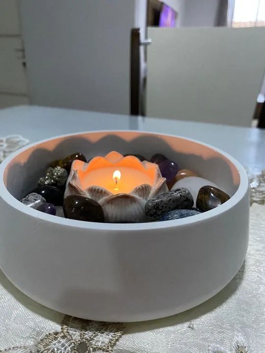 Kit Boas Energias ( chakras mais vela aromática)